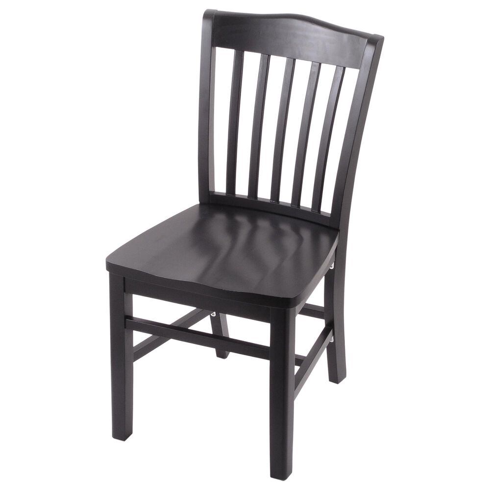 Holland Bar Stool 3110 18" Chair with Black and a Black Seat, , large