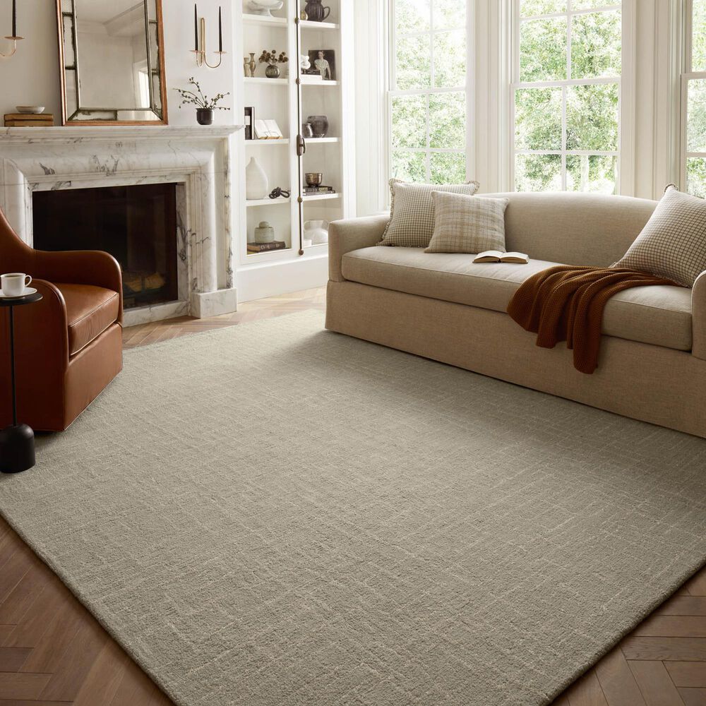 Chris Loves Julia x Loloi Polly 7&#39;9&quot; x 9&#39;9&quot; Spa and Ivory Area Rug, , large