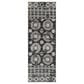 Surya Lavadora 2"7" x 7"3" Black, Gray and Light Gray Runner, , large