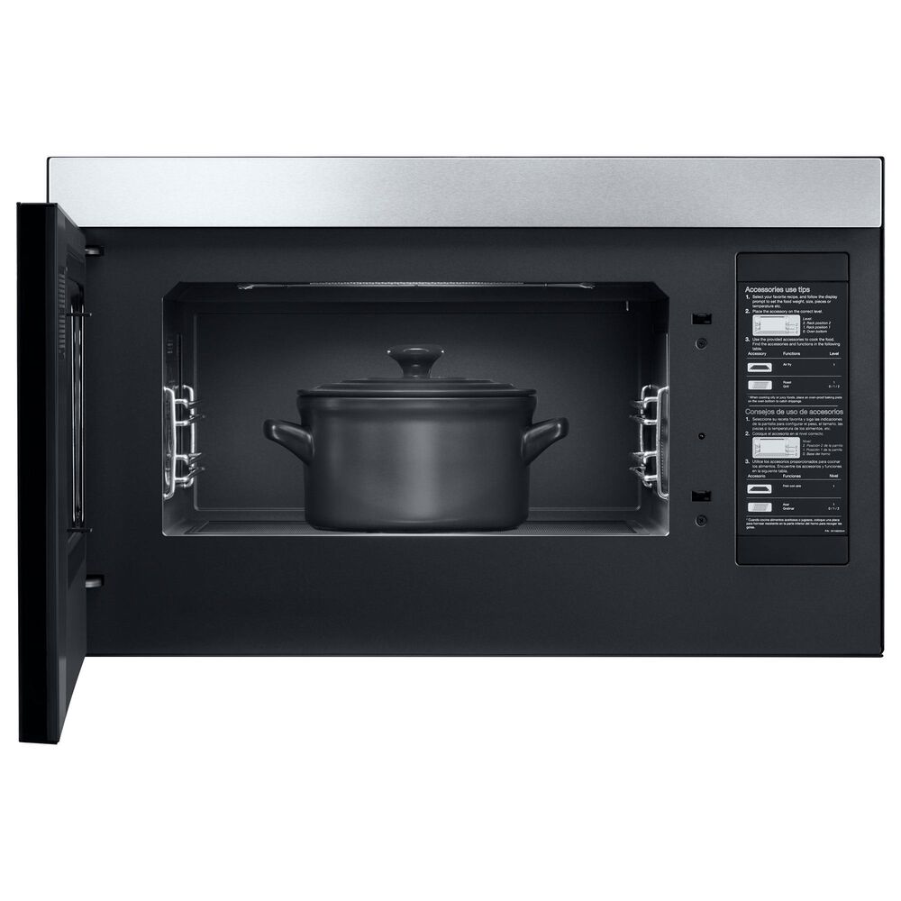JennAir 1.1 Cu. Ft. Flush Oven Hood Combination with Air Fry Mode in Oblivion Black, , large