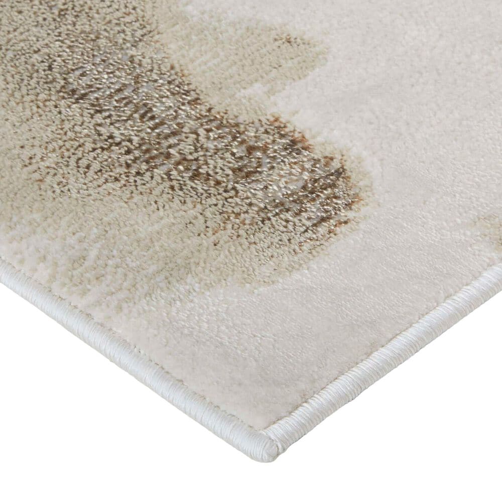 Feizy Aura 3727F 10&#39; x 13&#39;2&quot; Beige and Gold Area Rug, , large