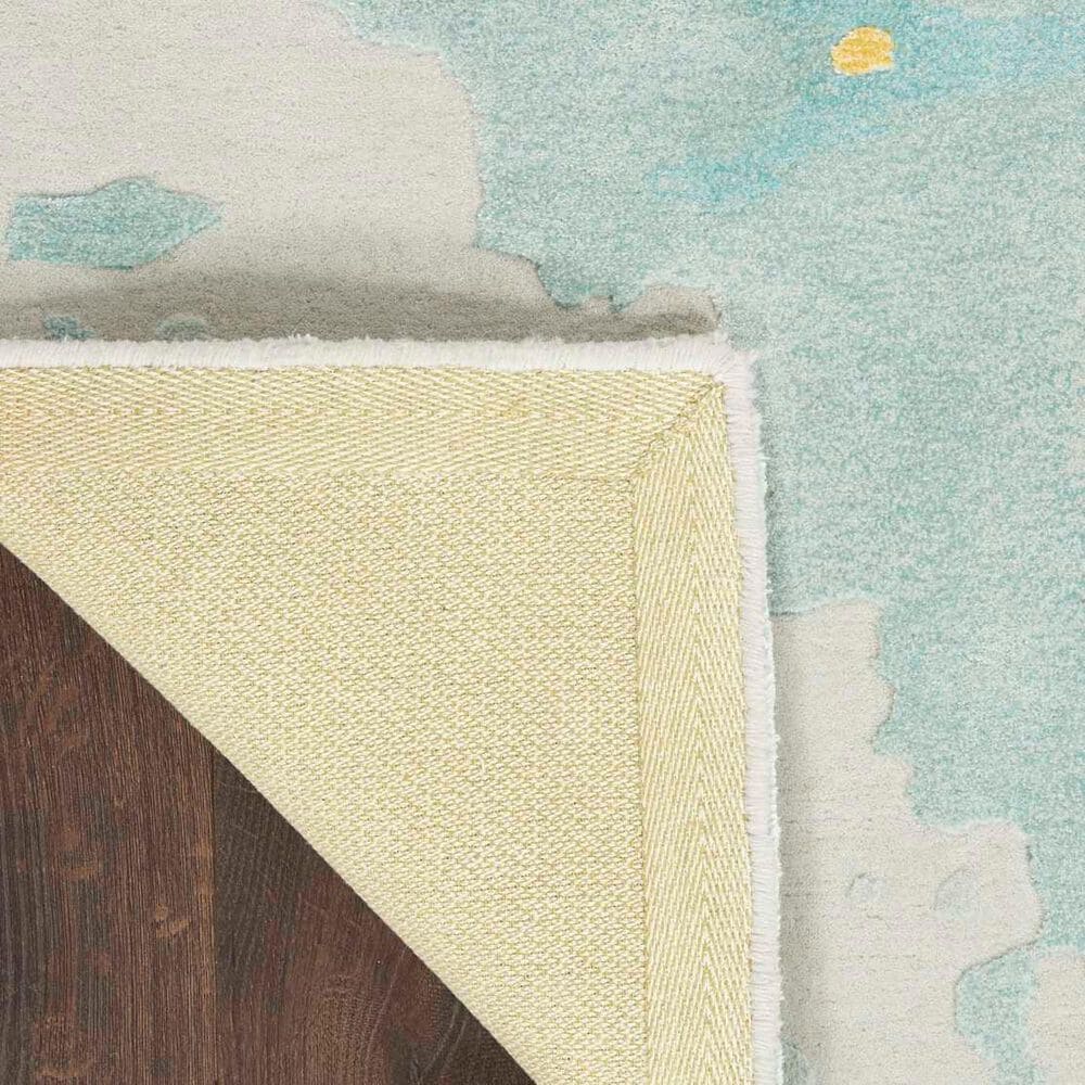 Nourison Prismatic 2&#39; x 3&#39; Seafoam Gold Area Rug, , large