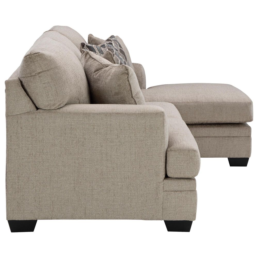 Ashley Stonemeade Stationary Sofa Chaise in Taupe, , large