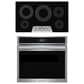 Frigidaire Gallery 2-Piece Kitchen Package with 30" Single Electric Wall Oven and 36" Electric Cooktop in Stainless Steel, , large