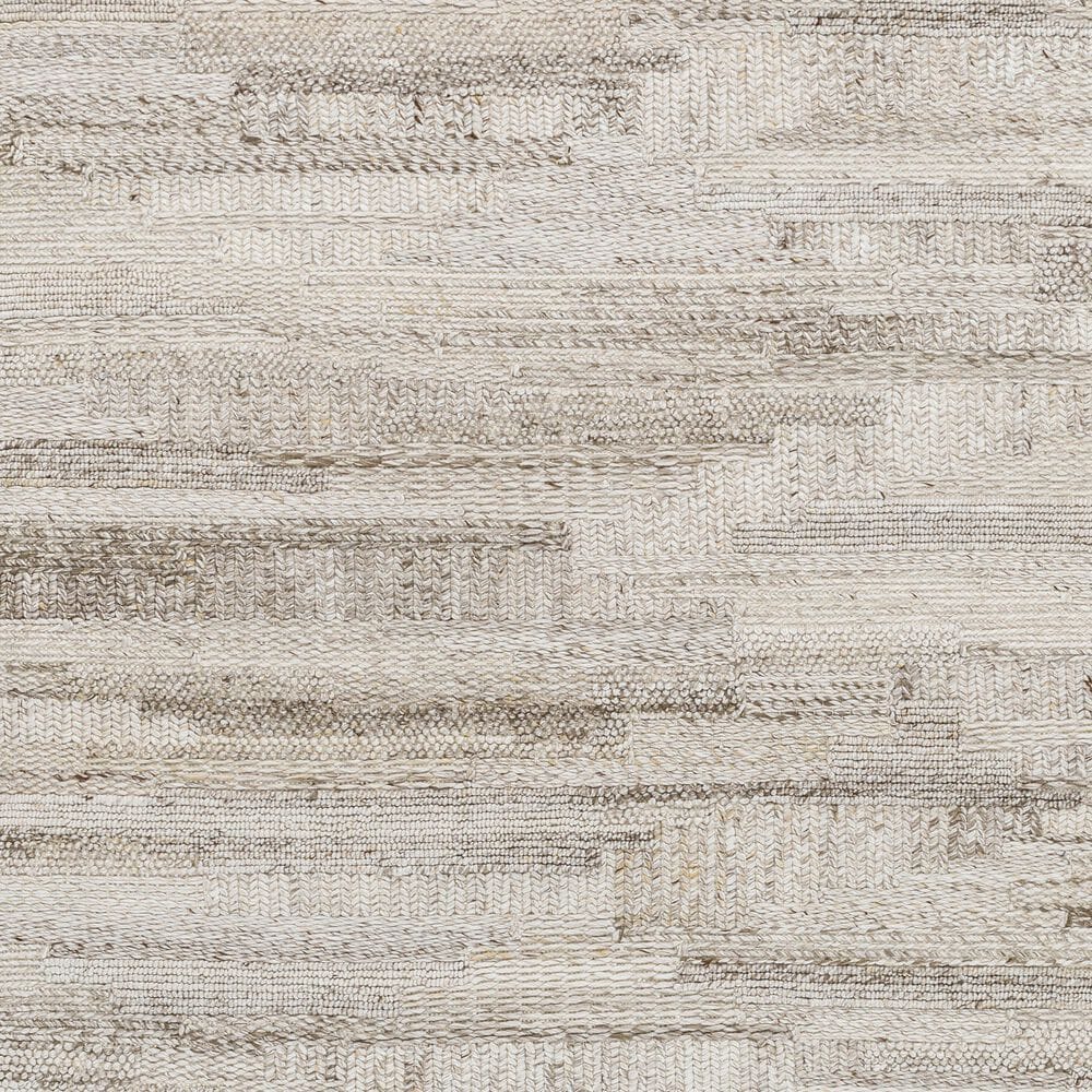 Surya Floria FLI2302 2&#39;6&quot; x 8&#39; Light Grey Runner, , large