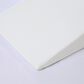 Hampton Park Memory Foam 22" x 24" Wedge Pillow in White, , large