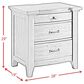 Mayberry Hill Gage 3-Drawer Nightstand in Chestnut, , large