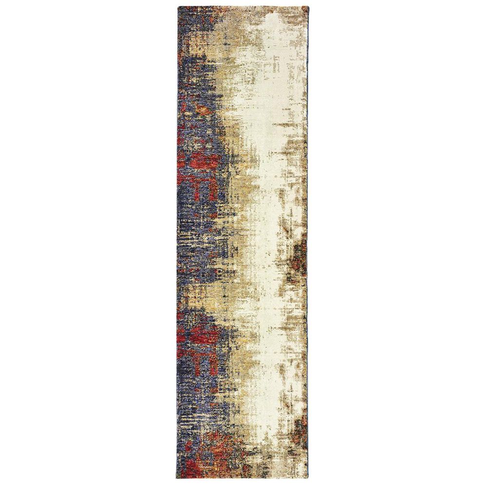 Oriental Weavers Evolution 8001A 2"6" x 12" Multicolor Runner, , large