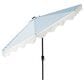HOMLUX 10" Solar LED Patio Umbrella with Adjustable Tilt and in Blue, , large