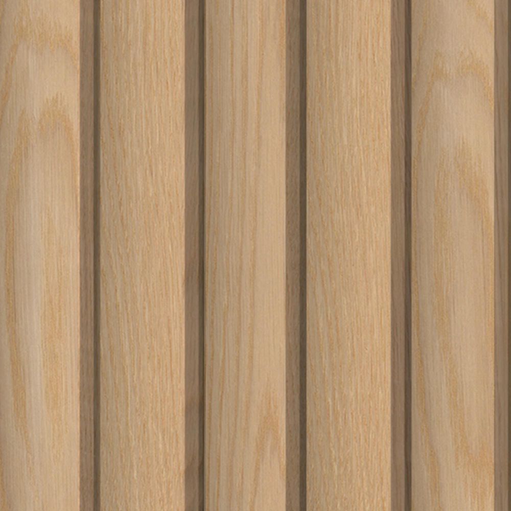 MS International Sonowood Natural Reeded 9.5" x 94.5" Acoustic Wood Slat Panels, , large