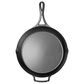 Lodge Blacklock 12" Triple Seasoned Cast Iron Skillet in Black, , large