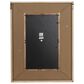 Maple and Jade 28" x 36" Wall Mirror in White and Brown, , large