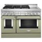 KitchenAid 6.3 Cu. Ft. Freestanding Gas Range with Griddle in Avocado Cream, , large
