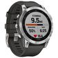Garmin Fenix 7 Standard Edition Smartwatch in Silver with Graphite Band, , large
