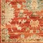 Nourison Antique Bloom Brick 2"4" x 12" Runner, , large