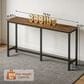 FDW 71" Bar Height Pub Table in Brown and Black, , large