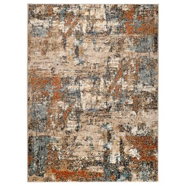 Amer Rugs Allure 2" x 3" Beige Rust Area Rug, , large
