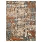 Amer Rugs Allure 2" x 3" Beige Rust Area Rug, , large