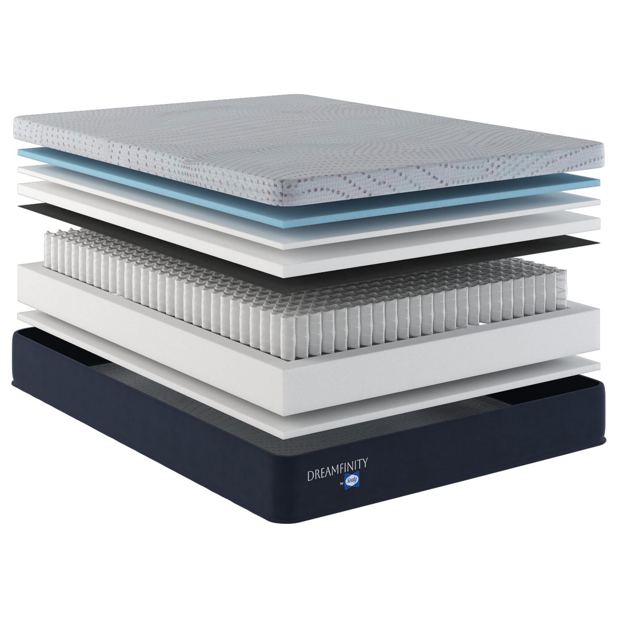 Honey – Trust Me With Your Dreams Dreamfinity by Sealy Hybrid 1 Firm Queen Mattress with Low Profile