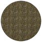 Dalyn Rug Company Akina AK2 8" Round Gold Area Rug, , large