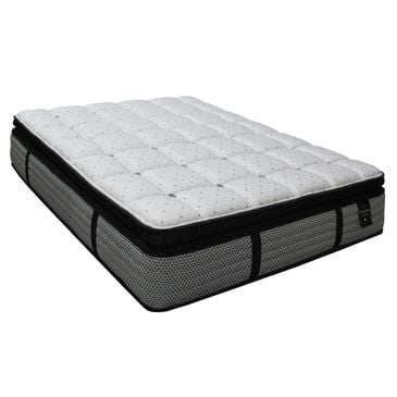 Sleeptronic Berkshire Warren Elite II Euro Pillow Top Queen Mattress, , large