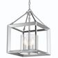 Golden Lighting Smyth 3-Light Convertible Pendant in Chrome, , large