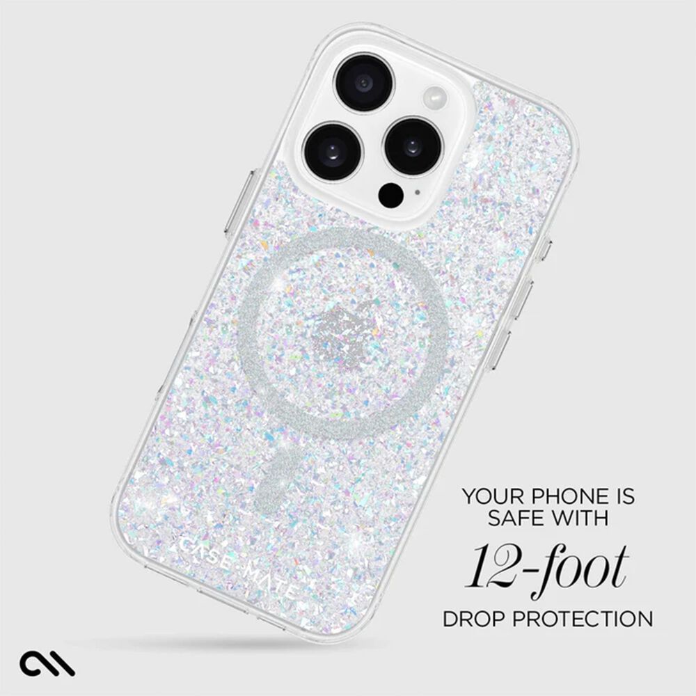 Case-Mate Twinkle Disco MagSafe Phone Case for the iPhone 16 Pro, , large