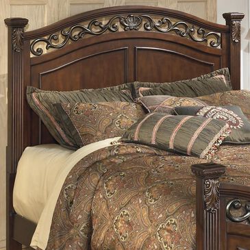 Signature Design by Ashley Leahlyn Queen Panel Headboard in Warm Brown, , large