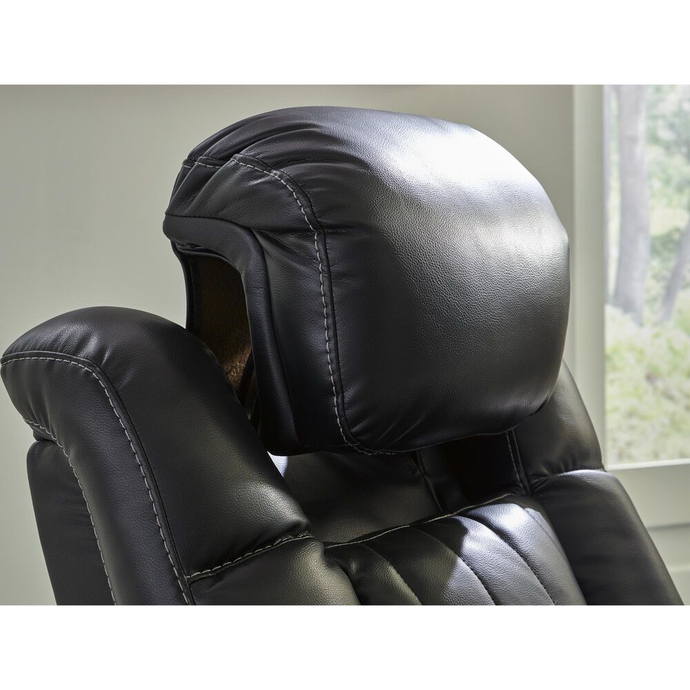 Ashley Caveman Den Power Recliner in Midnight, , large