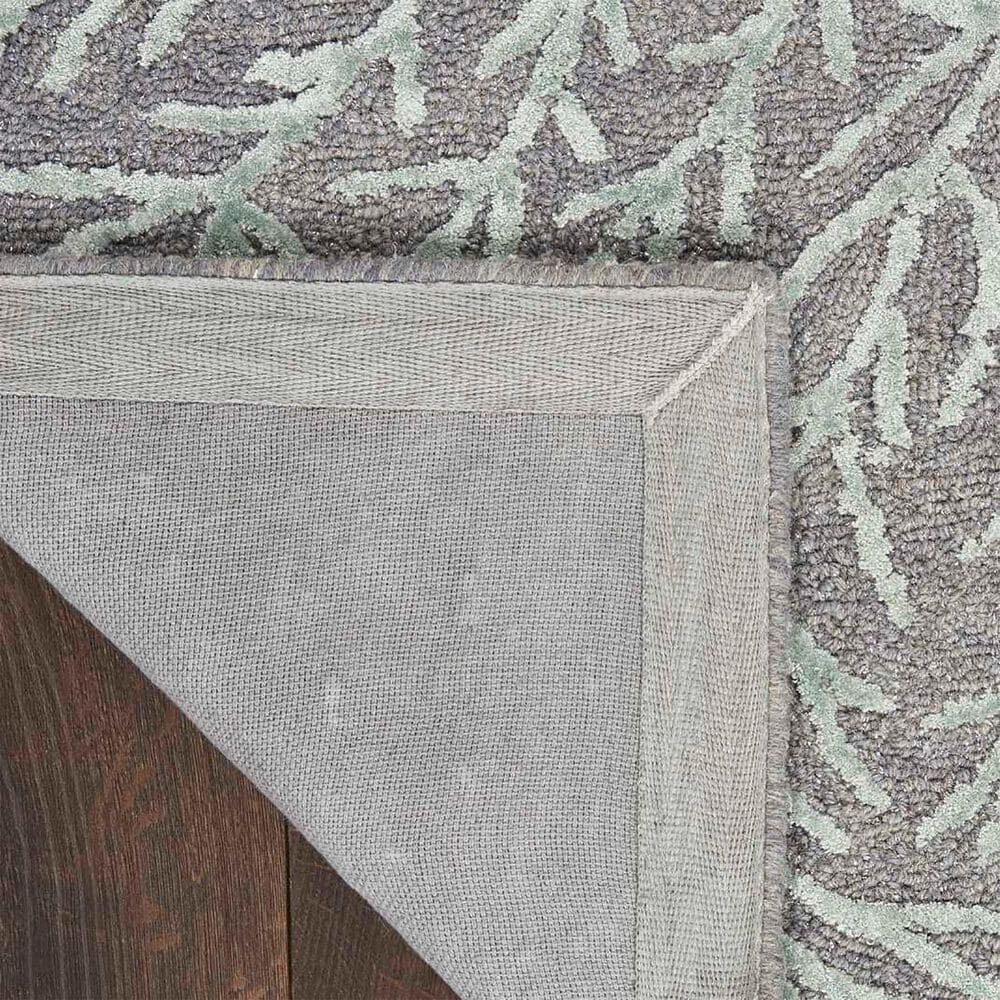 Nourison Ma30 Star 2&#39;3&quot; x 8&#39; Slate and Teal Runner, , large