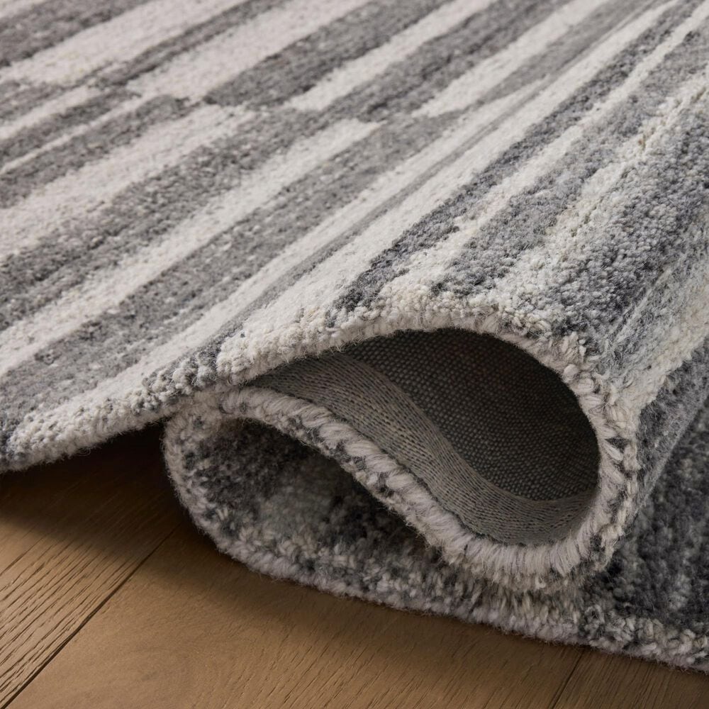 Magnolia Home Rae Charcoal and Mist 9&#39;3&quot; x 13&#39; Area Rug, , large