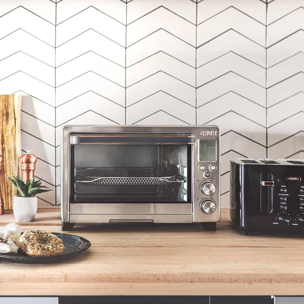 CRUX 6 Slice Digital Air Frying Toaster Oven | Nebraska