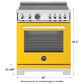 Bertazzoni Professional 4.6 Cu.Ft. Induction Range with Self-Cleaning in Giallo, , large