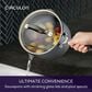 Circulon A1 Series 3-Quart ScratchDefense Nonstick Sauce Pan with Lid in Graphite, , large