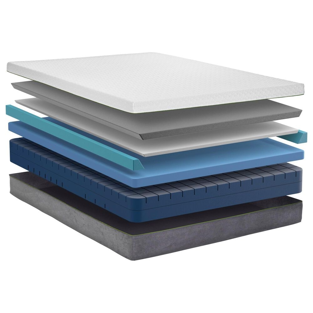 Hearth and Haven Southbay Copper Medium Twin XL Mattress, , large