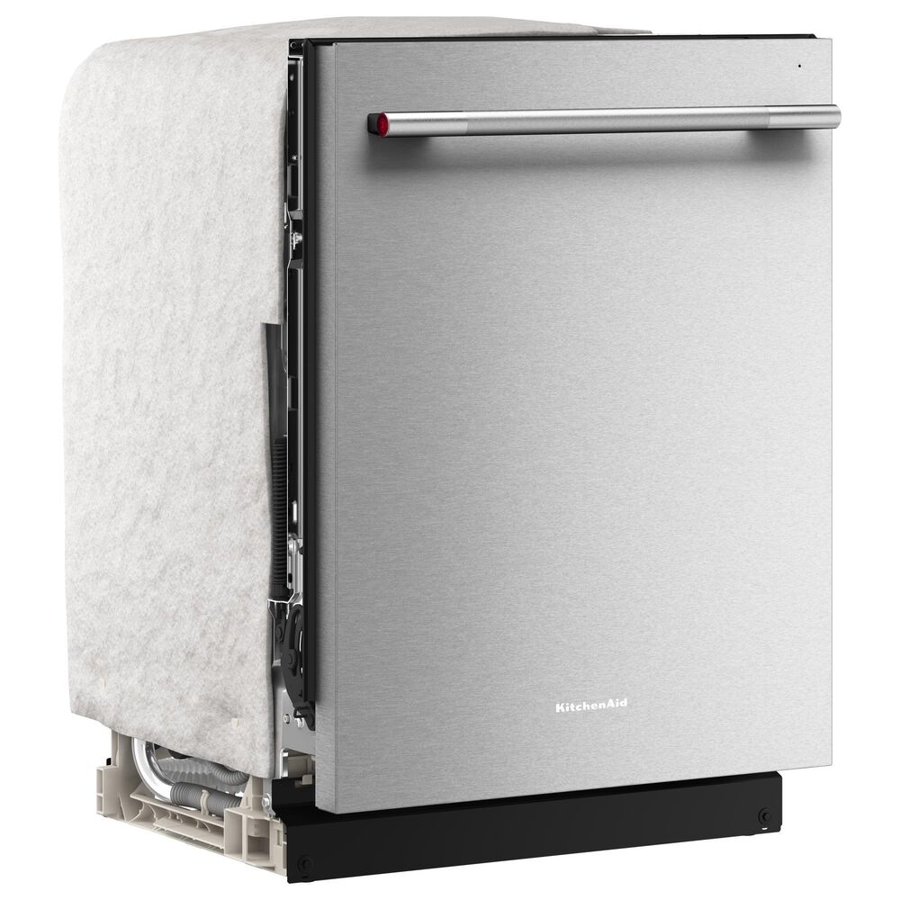 KitchenAid 4-Piece Kitchen Package with 31 Cu. Ft. French Door Refrigerator and 5 Cu. Ft. Smart Freestanding Gas Range in Stainless Steel, , large