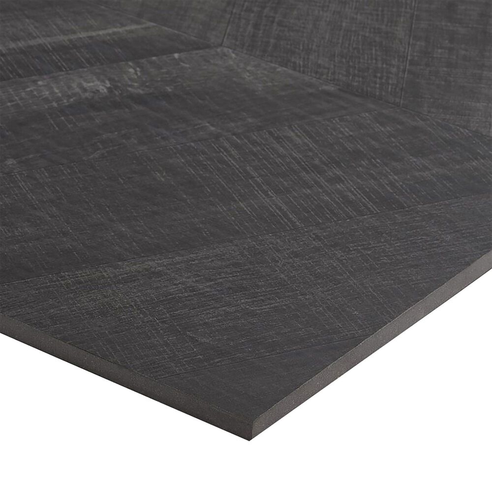 Soho Studio Elan Chevron Black 24&quot; x 48&quot; Porcelain Tile, , large