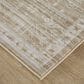 Feizy Augustine Beige and Ivory 2"6" x 7"3" Area Rug, , large