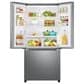 Samsung 17.5 Cu. Ft. French Door Refrigerator in Stainless Steel, , large