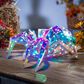 The Gerson Company 13.78" USB Electric Lighted Halloween Holographic Hanging Spider with Remote Control, , large