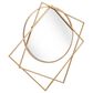 Zuo Modern Vertex Mirror in Gold, , large