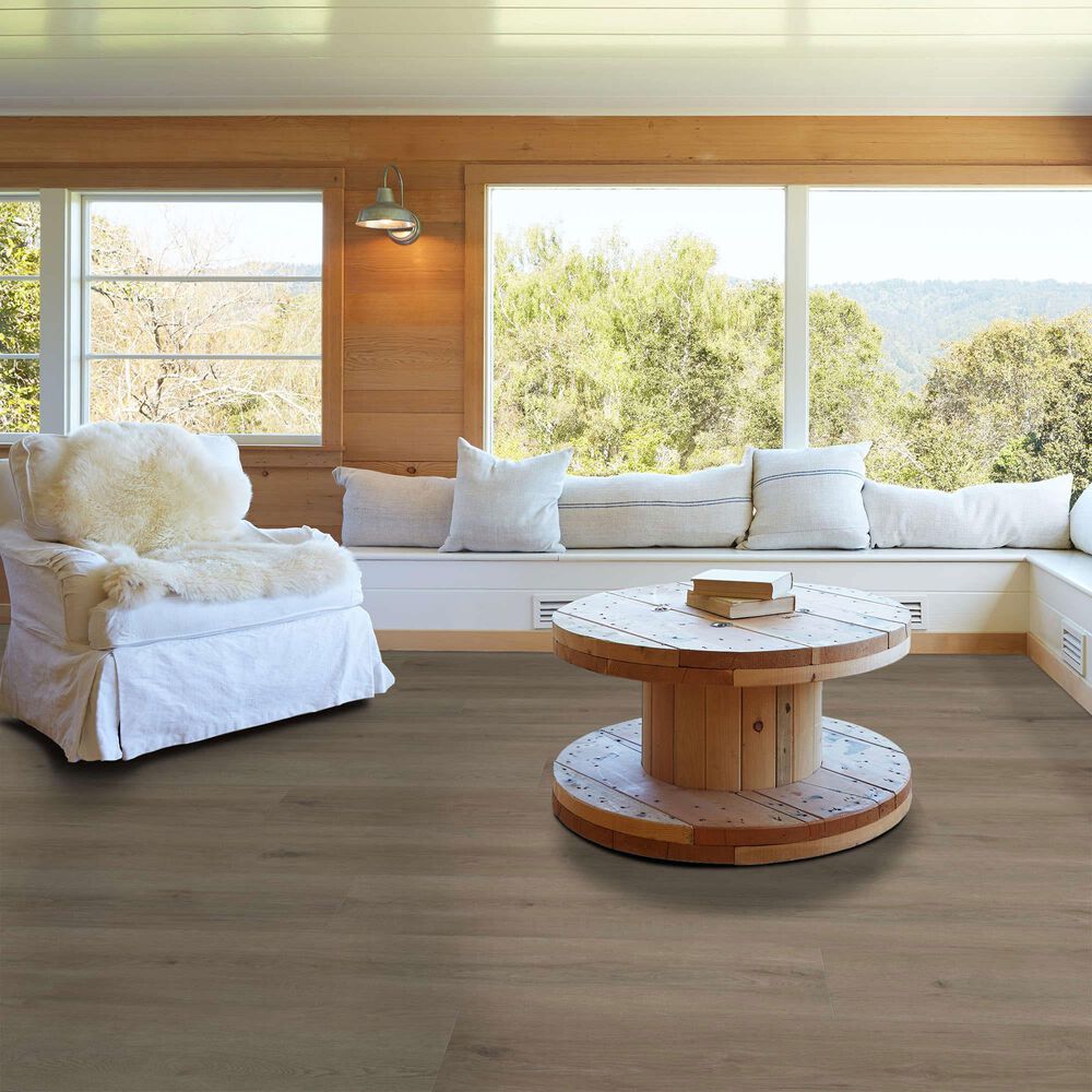 Shaw Dwell Truffle 9&quot; x 60&quot; Luxury Vinyl Plank, , large