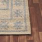L&R Resources Willow Oriental Blue 9" x 12" Area Rug, , large