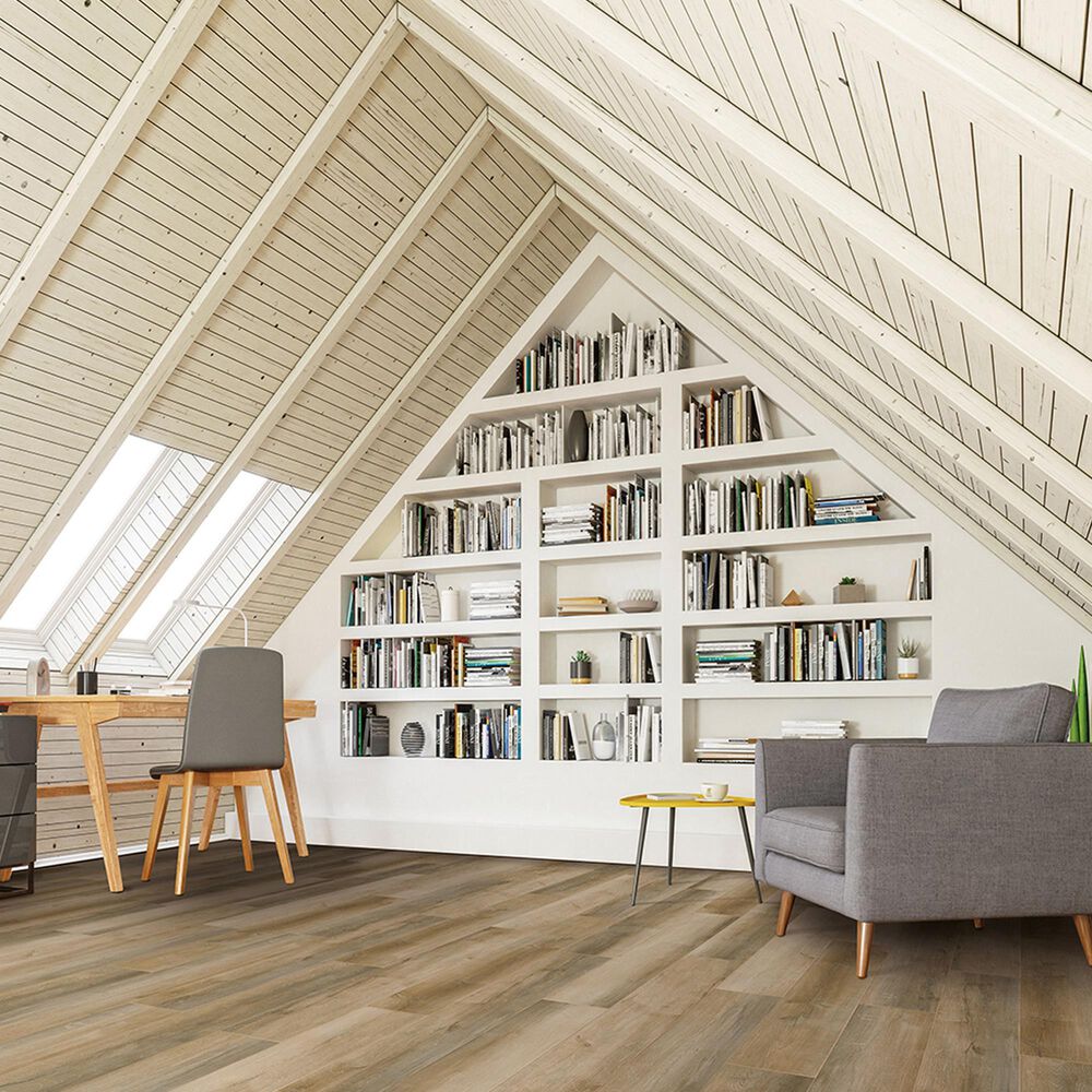Metroflor Reserve Pergola Oak 7&quot; x 48&quot; Luxury Vinyl Plank, , large