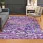 Dalyn Rug Company Kaleidoscope Plum 10" x 14" Indoor/Outdoor Area Rug, , large
