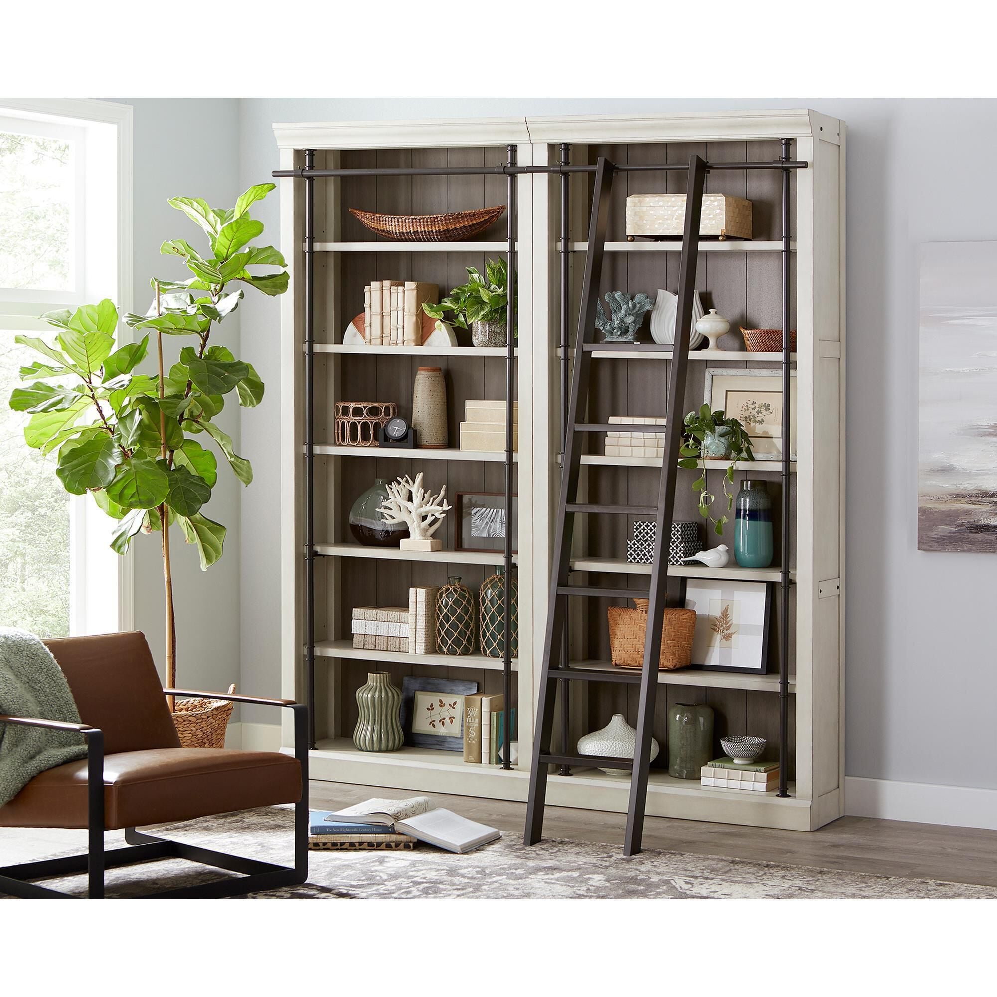 Costco 2025 white bookshelf