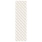 Dalyn Rug Company York 2"3" x 7"6" Ivory Indoor/Outdoor Runner, , large