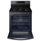 Samsung 6 Cu. Ft. Freestanding Gas Range with No-Preheat Air Fry in Black Stainless Steel, , large