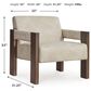 Ashley Adlanlock Accent Chair in Bone, , large