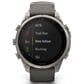 Garmin fenix 9 Pro inReach Solar Smartwatch 47mm Titanium with Pebble Gray and Silver Gray Silicone Band, , large